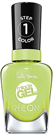 SALLY HANSEN MIRACLE GEL 14.7ML NAIL POLISH ELECTRI-LIME 052