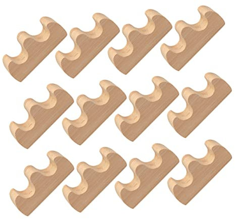 Ciieeo 10st Bürstenhalter Essstäbchen Malpinselauflage Malpinselhalter Kalligraphie-pinselständer Desktop-stiftablage Chinesischer Schreibpinselständer Schreibtisch Kleine Werkzeuge Holz