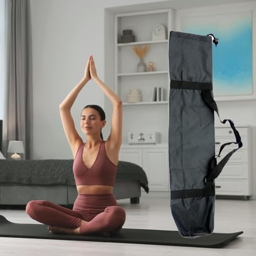 SEMINISMAR Yogamatte Tasche,Yogatasche Sporttasche Damen,Kompakte Tragetasche für Yoga,Pilates,Fitness & Trainingsmatte,Verstellbarer Schultergurt Yogamatte Tasche,Leichte wasserdichte Reisetasche