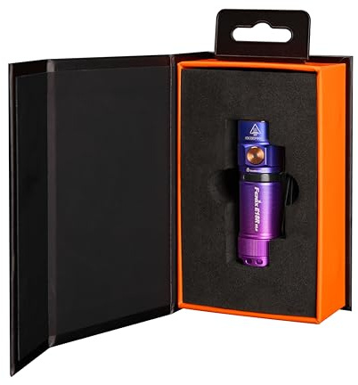 fenix E18R V2.0 Nebula Special Edition, wiederaufladbare Mini-EDC-Taschenlampe, 1200 Lumen, 146 m, max. 200 Stunden, magnetische Endkappe, bidirektionaler Körperclip, 1 Lumen Mondlicht-Modus, USB-C |