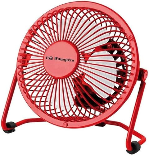 Orbegozo Ventilador sobremesa PW 1027, diametro de aspas 10 cm, potencia 8W, conexión USB
