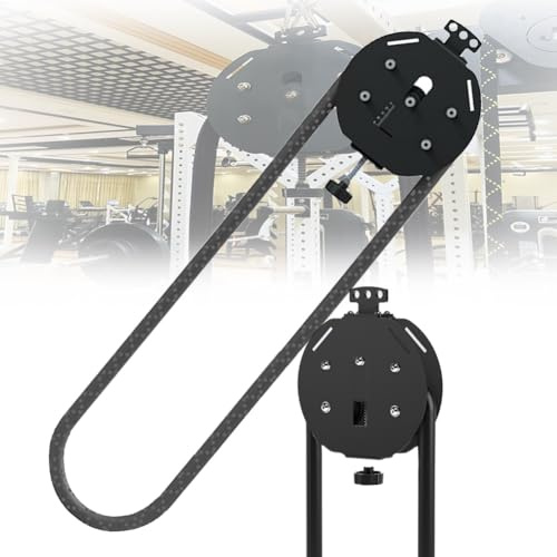 Entrenador de poleas，Entrenador de cuerda infinita，Sistema cable-polea resistencia ajustable - Para resistencia muscular，ejercicios aeróbicos extremidades superiores，coordinación corporal