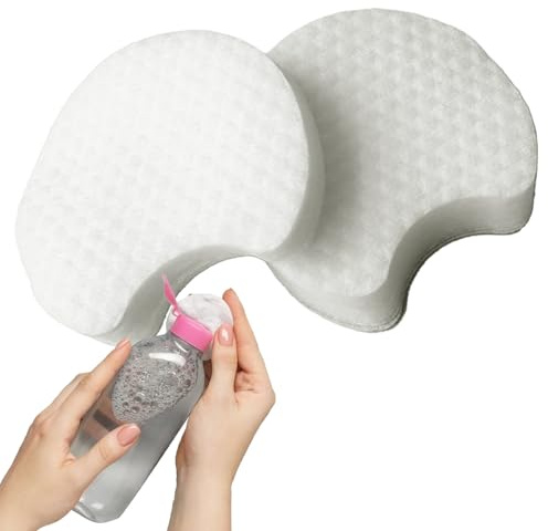 Almohadillas desmaquillantes, almohadillas reutilizables de algodón para limpieza facial, respetuosas con el medio ambiente, redondas para una eliminación de maquillaje, cuidado de la