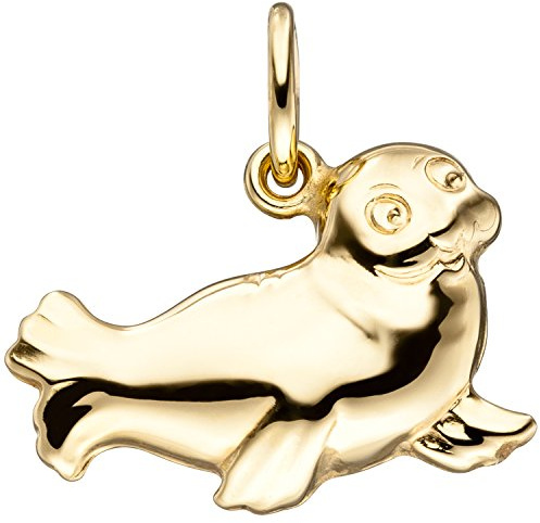 Jobo Damen-Anhänger Robbe aus 14 Karat 585 Gold
