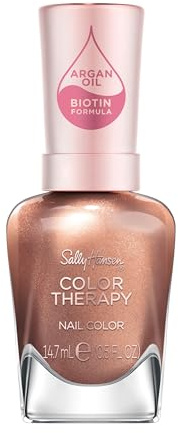 Sally Hansen Color Therapy Nagellack, Farbe 194 Burnished bronze, 14.7 ml