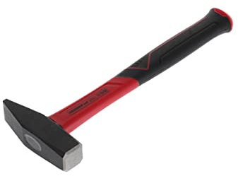GEDORE red Marteau Europe centrale avec manche en fibres de verre, Poids de la tête 800 g, Marteau avec manche en fibres de verre, Outil, Forgé, R92120032
