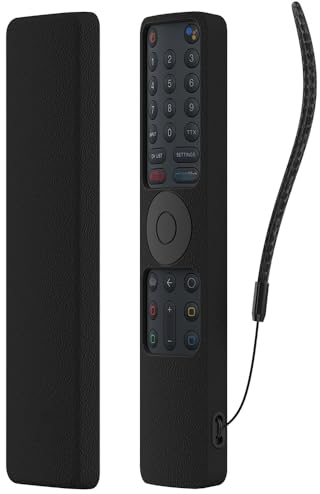 Silikonhülle Kompatibel mit Xiaomi Mi Smart TV 4S Fernbedienung, Fernbedienungsschale für Xiaomi Smart TV, stoßfeste Schutzhülle für Xiaomi TV Fernbedienung