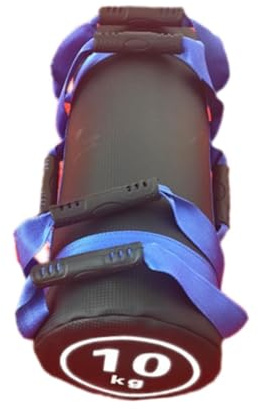 Aymzbd Saco de Arena para Ejercicios, Bolsa con Peso Y Asas, Entrenamiento de Fuerza, Sin Relleno 10 Kg