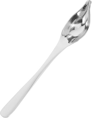Ciieeo Cucchiaio Per Salse Con Beccuccio Cucchiaio Per Decorare in Acciaio Per Precisione