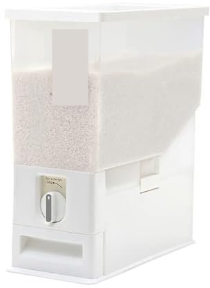 IWENZHKPA Dispensador De Cereales Dispensador De Cereales, Contenedor De Almacenamiento, Caja De Almacenamiento Sellada con Tapa, Dispensador De Alimentos Secos Cerealeros(15kg)