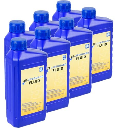 BandelOne enthält 7x 1L ZF Parts Getriebeöl Automatikgetriebeöl Life Guard Fluid 5/ 5HP Getriebe