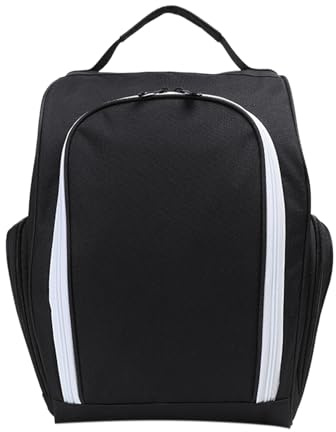 Golf-Schuhtasche – Sport-Organizer-Etui mit Griff, atmungsaktives Mesh-Belüftungsdesign, robustes, wasserabweisendes Gewebe, einfacher Zugang mit doppeltem Reißverschluss, hochwertige Aufbewahrungsaus