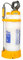 Hozelock 4710 0000 Pressure Sprayer Plus 10 Litre (max fill* 8L), Yellow/White