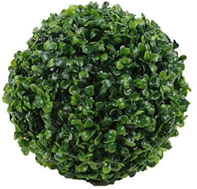 Buchsbaumkugel Buchsbaum Kugel Ø12cm grün künstlicher Buchsbaum Buxus