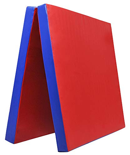 Grevinga Klappbare Turnmatte RG 35 – 200 x 100 x 8 cm - Made in Germany - Faltbare Gymnastikmatte für Fitness, Sport und Gymnastik, Rutschfest und Platzsparend, Weichbodenmatte
