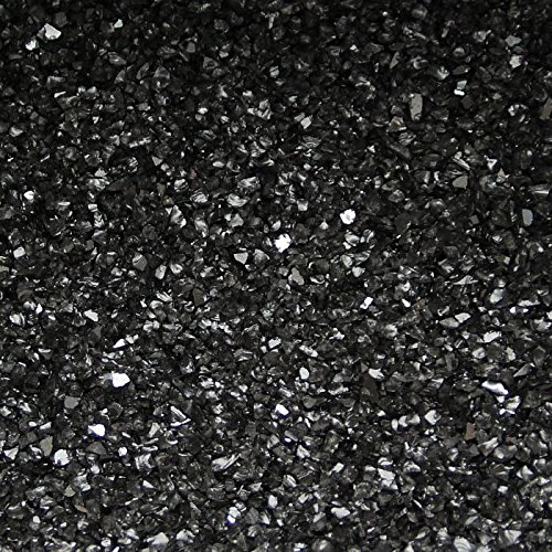 18kg Buntsteinputz Spiegeleffektputz Schwarz Glasputz Wandputz