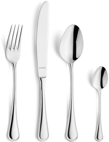 AMEFA Haydn Besteck Set | 32-teilig | Besteckset für 8 Personen | Edelstahl Rostfrei | Spülmaschinenfest | Tafelbesteck