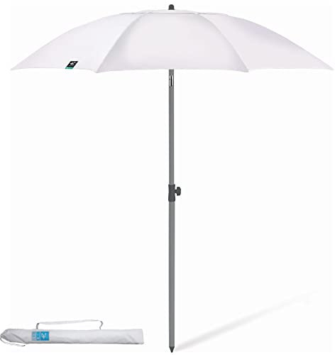 Terra Nation Ombrellone Au Kiri rPET, bianco