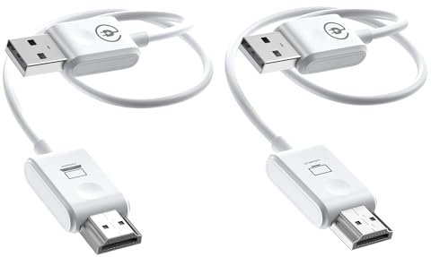 Trasmettitore HDMI Wireless e Ricevitore a Lungo Raggio 50M - Extender Con Supporto HDCP per Streaming Video/Audio da Laptop, Telefono, PC a HDTV/Proiettore