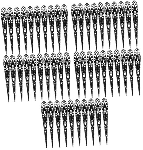 FRCOLOR 100 Stk Halloween- Finger- -Schutz Nagelkrallen für Halloween-Kostüme party zubehör halloween dekoration Halloweenkostüm Nagelzubehör Fingernagelklauenring