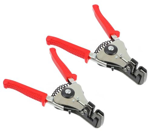 UKCOCO 2stücke Multifunktionale Abisolierzange Drahtschneider Kabelzange Handwerkzeug Mit Ergonomischem Griff Für Elektriker Und Hausreparaturen Aus Kohlenstoffstahl