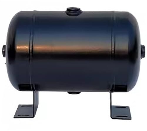 HDYZJQ Serbatoio Aria Mini Serbatoio d'Aria Portatile, Contenitori per Lo Stoccaggio del Gas per Gonfiabili/Pompa De'aria per Camion, Serbatoio d'Aria Orizzontale Ad Alta Pressione(4L/1.04Gal)