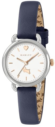 RADLEY Womens 26Mm Leather Str Analogue Quartz Watch Black