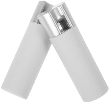 HOLIDYOYO Pendente Fermacorda per Tenda a Rullo 2 Pezzi in Plastica Bianca | Accessorio Stabile e Facile da Fissare, Angoli Arrotondati, per Cordino Finestra e Tende Leggere
