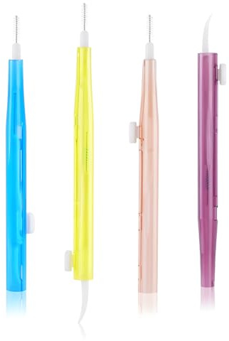 Nettoyeur Téléphone 4pcs Set, Brosse de Nettoyage Téléphone et Mini Brosse pour Port USB, Écouteurs et Ouvertures, Outil Portable de Nettoyage, Accessoire Pratique pour Nettoyage Portable