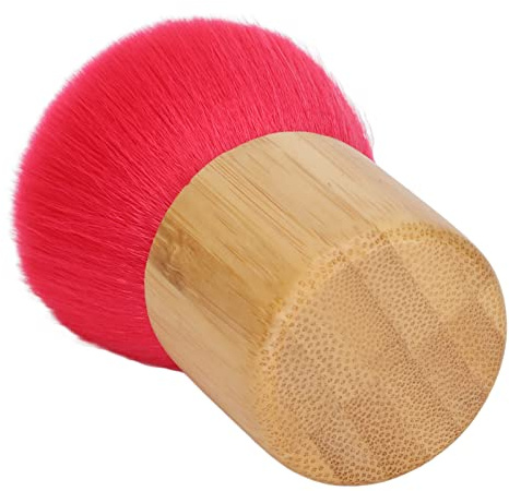 Keenso Record Cleaning Brush, Anti-Static Dust Remover for Record CD, Soft Fiber Hairs, Bamboo Handle, Multi-Functional Disc Cleaning, with, CD, for, for Disks