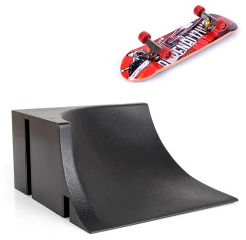 Skateboard Ramp – förbättra finmotoriken, fingerskateboardramp-set, hållbar med skenor, ramper, trappor | träningsrekvisita, pedagogiska leksaker för eller flickor, barn