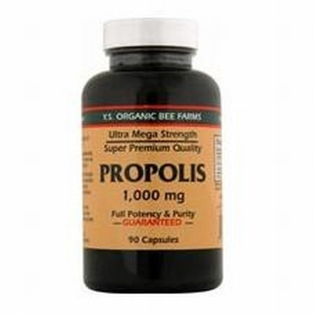 YS Organic Bee Farms Propolis -- 1000 mg - 90 Capsules