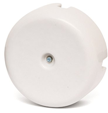 Scatola di Derivazione in Porcellana ø100mm. Colori: Bianco e Nero (Bianco)