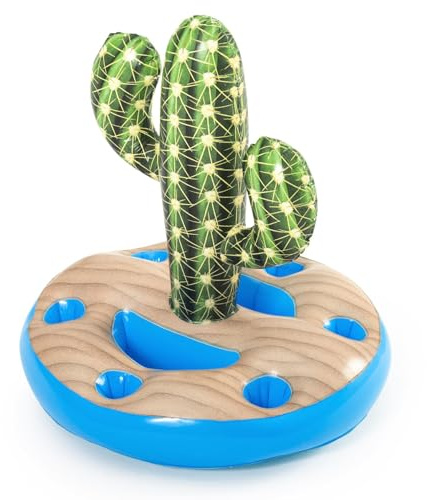 BESTWAY 43244 - Isla Portabebidas Cactus 6 Bebidas