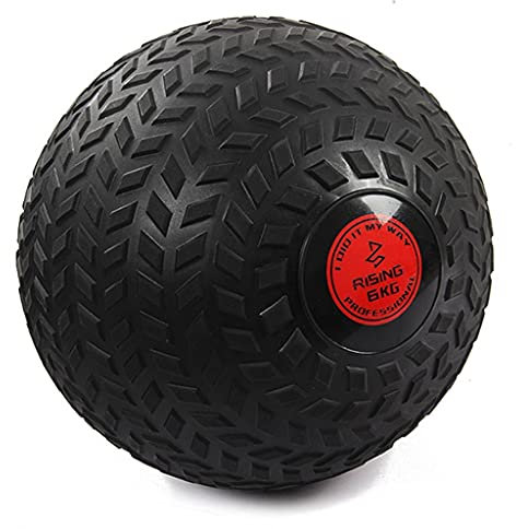 ZXQZ Medizinbälle, rutschfeste Schwerkraftkugel, für Training Core Training Cardio Workouts, 2 Kg / 4 Kg / 6 Kg / 8 Kg / 10 Kg (Size : 6kg)