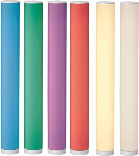 Northpoint LED DIY Lichtsäule Stehlampe Standleuchte Stehleuchte zum Aufbauen Glatt ca. 103 cm hoch dimmbar Farbwechsel mit Fernbedienung