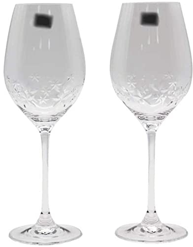 Habiba Weingläser Weingläser Tasse Unzerbrechliche Rotweingläser Klare Feine Weintassen 2er Set Geschenk für Geburtstagsfeier 360ML /12.1OZ Glaswaren Sauber