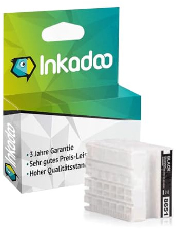Inkadoo Tinte für Epson C13T865140 / T8651 Workforce Pro WF-M 5690 DWF Workforce Pro WF-M 5000 Series Workforce P