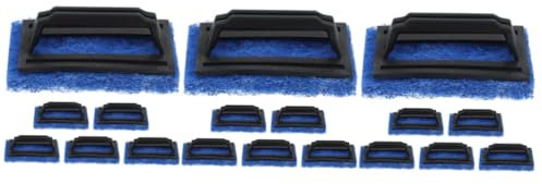 iplusmile 18piezas Cepillos De Limpieza Multifuncionales Para Tintas Cepillos De Limpieza Mango Para Pantallas Elimina Manchas De Tinta Rápido y Eficazmente Para Hogar y Taller