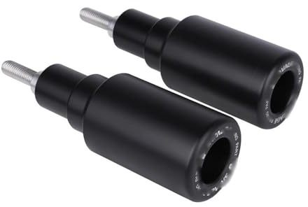 NRTNRFQW Motorrad Vorne Hinterachse Rahmen Crash Sliders Rad Gabel Slider Schutz Für Husqvarna 701 Supermoto 2016-2024(Frame Sliders4)