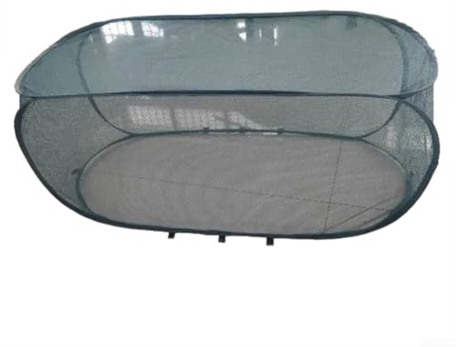 Jaula protectora de malla para plantas con picos de tierra diseñada para jardineros para proteger verduras y flores (115 x 40 x 45 cm)