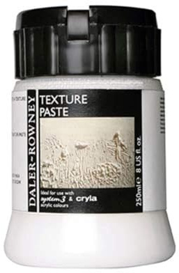 Daler-Rowney Acrylic Medium, Plastic Pot, 8.45oz - 250 ml, Texture Paste