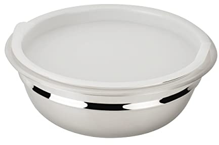 Ecovitam - Bain Marie Rehausseur 20 cm - Bol préparation INOX 18/10 - Cuisson Basse Température