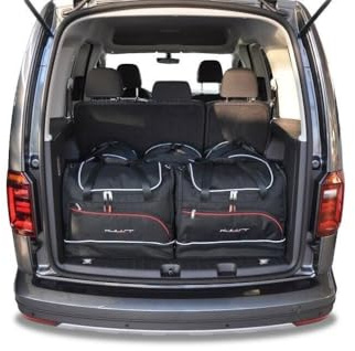 KJUST Dedizierte Kofferraumtaschen 1 stk kompatibel mit VW CADDY 5 IV 2015-2020