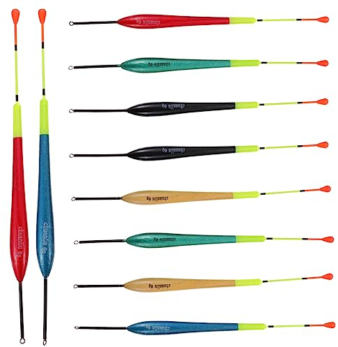 OHPHCALL 10pcs Fishing Bobber Slip Bobbers Float for Fishing Gear Stopper for Carp Coarse Sea