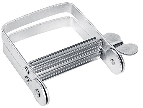 OUKENS Dispenser per Spremitore per Tubi di Dentifricio, Dispenser per Tubi, Spremiagrumi per Dispenser di Dentifricio in Alluminio per Dentifricio/Tubo di Vernice/Parrucchiere