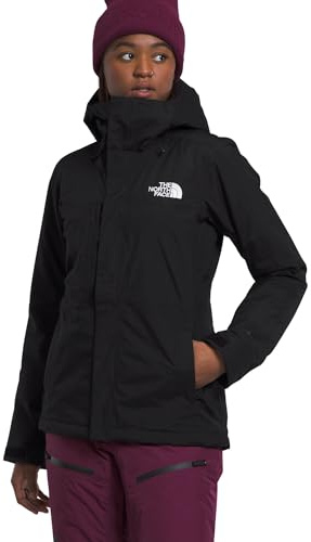 The North Face Women's Freedom Insulated Jacket (Standard & Plus Size) - Waterproof Winter Coat, Ski & Snowboard Features, TNF Black-NPF, Medium