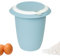 Westmark Ciotola con Coperchio in Due Parti, 1 L, con Beccuccio, Plastica, Bianco e Blu, 3151227B