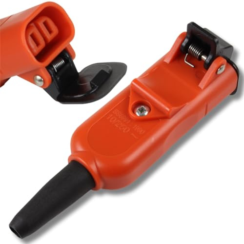 UTIZ Flymo FLY022 Connecteur de câble compatible avec les gammes Flymo : aspirateurs de jardin, tondeuses électriques Hover, tondeuses électriques à roues,