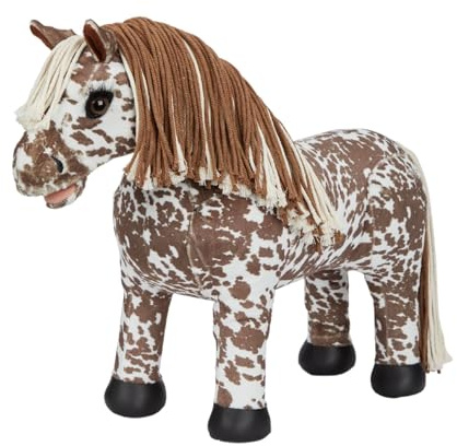 Gioco Peluches cavallo per bambini linea Toy pony modello Appaloosa Montana taglia unica